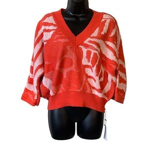 NWT Callahan V-neck Sweater Size M